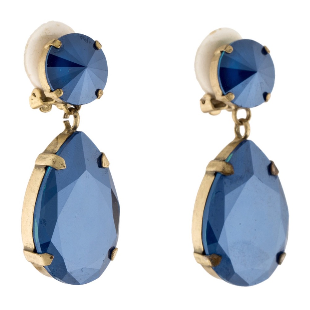 Roxanne Assoulin ‘Hip Hop But Not’ Blue Drop Earrings